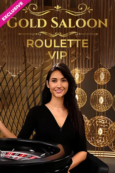 Gold Saloon Roulette VIP live game Posido live roulette game: Gold Saloon Roulette VIP